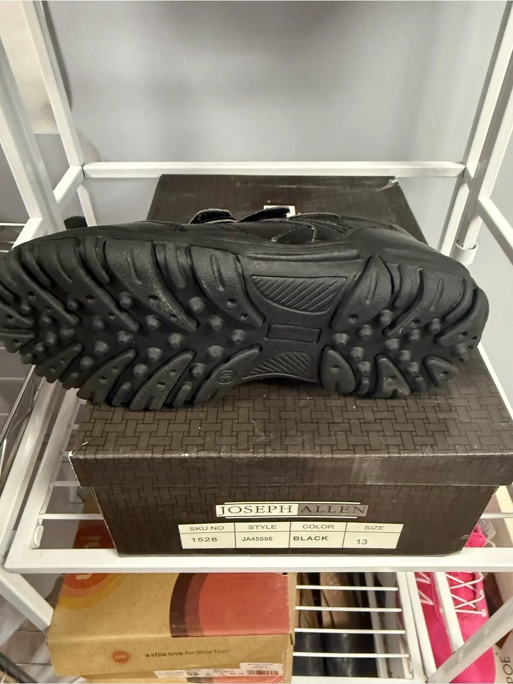 Joseph Allen Boys Double-Strap Sneakers